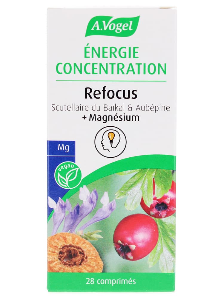A.Vogel Refocus Energie Concentration 28 Comprimés
